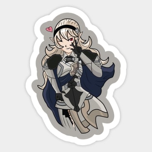 Corrin Female Illustration Sticker